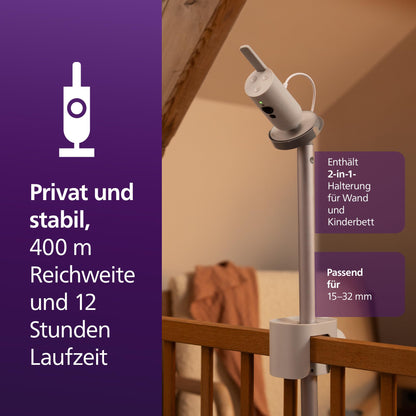 Philips AVENT Premium Connected Videophone Babyphone - SCD973/26