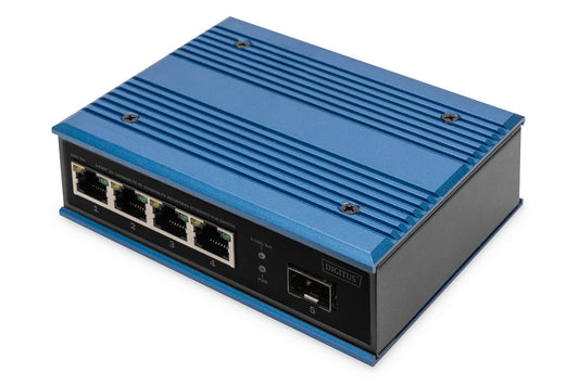 DIGITUS Industrial Ethernet Switch 4-Port Fast Ethernet