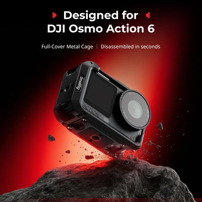 SMALLRIG Cage für DJI Osmo Action 6 Aluminium Advanced Edition 5887