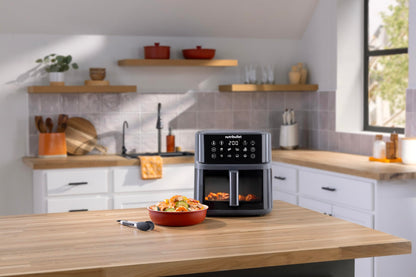 nutribullet Crisplite Vision NBA0811DG Heissluftfriteuse - Mattschwarz 8L