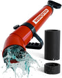 WERKSTEIN Rohrreinigungspumpe – Hochdruck Abflussreiniger. Blaue Handpumpe. Befreit verstopfte Rohre effektiv per Wasserdruck.