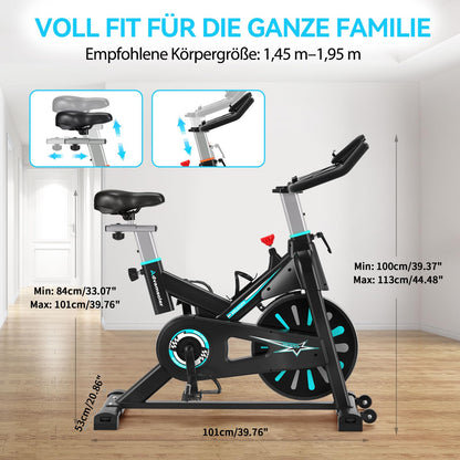 Advamsoler Ergometer Heimtrainer - Magnetischer Widerstand