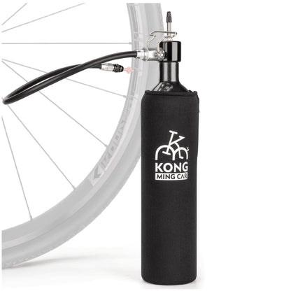 KONG MING CAR Tubeless Reifen-Booster 1,1 L für Presta-Ventile aus Aluminium