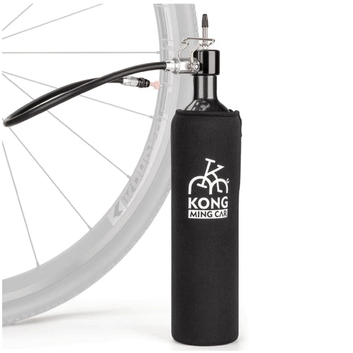 KONG MING CAR Tubeless Reifen-Booster 1,1 L für Presta-Ventile aus Aluminium