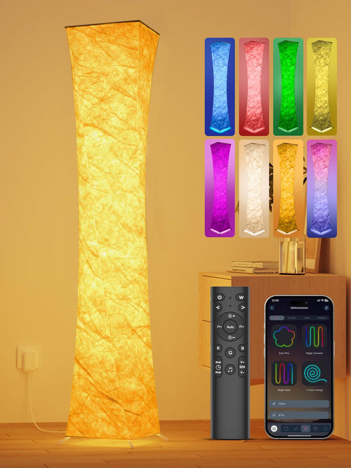 ANTENLICHT RGB LED Stehleuchte – 155 cm mit Musik Sync