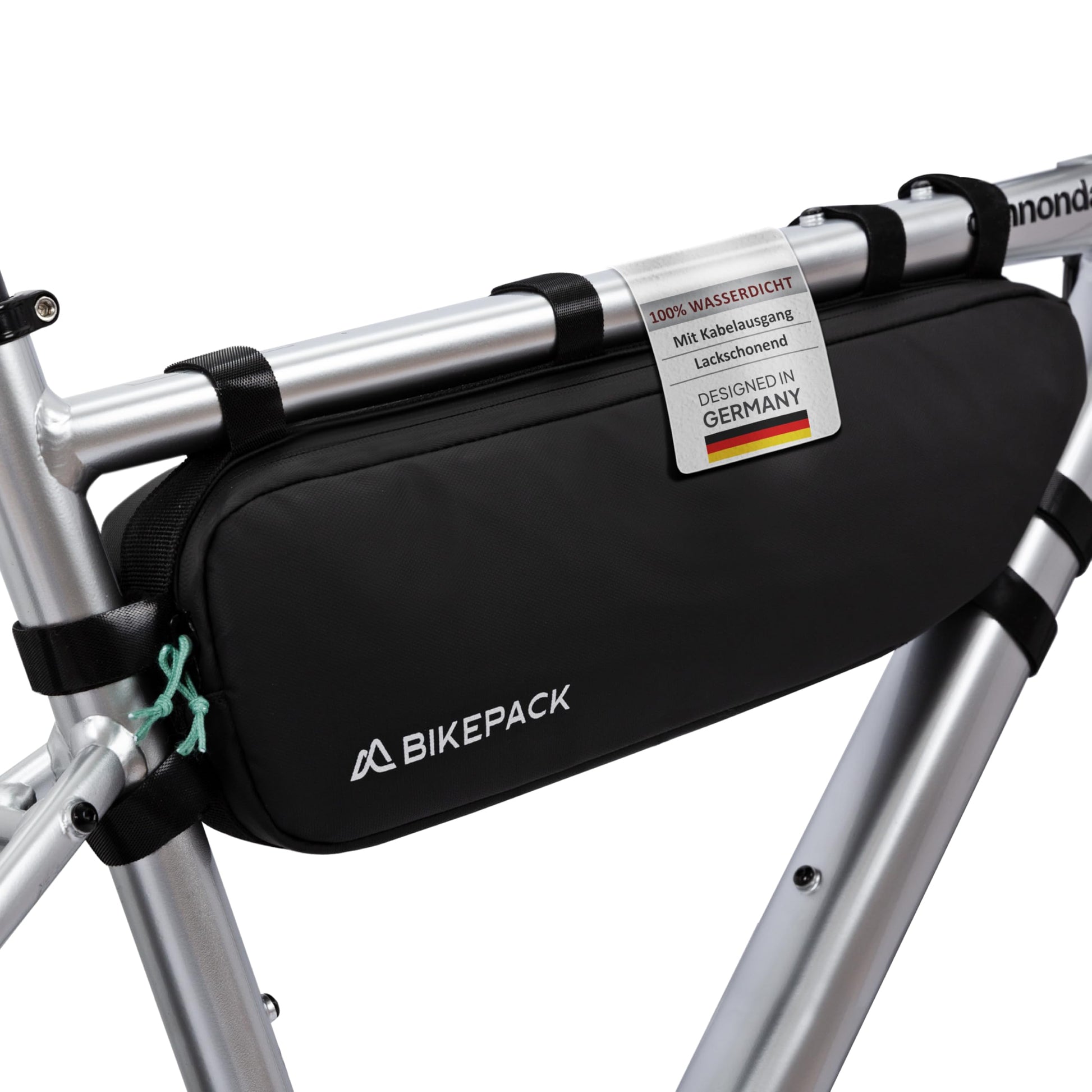 BIKEPACK Rahmentasche BP002 Fahrradtasche für Rennrad & Mountainbike – Oberrohrtasche am Fahrradrahmen