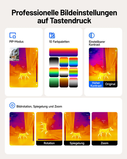 TOPDON TC002C Duo Wärmebildkamera - Android iPhone USB-C