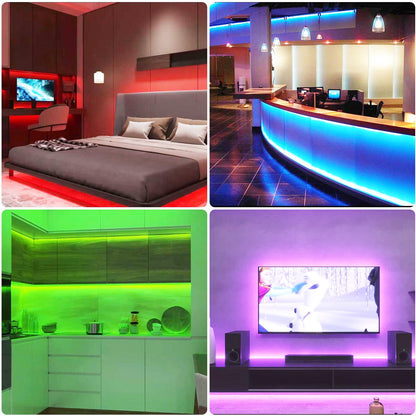 WIFI COB RGB LED Streifen 10M – Dimmbar, Smart Home Kompatibel