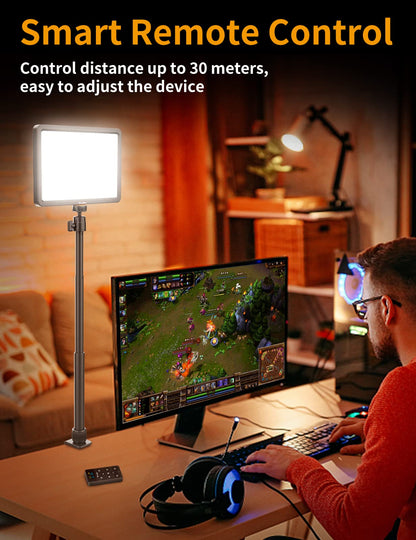 ULANZI K20 Key Light LED Videoleuchte mit Fernbedienung, dimmbar