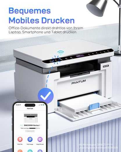PANTUM BM2309W Laserdrucker 3in1 - Schwarzweiss WLAN