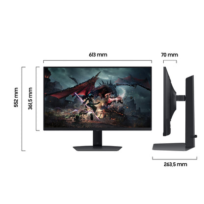 Samsung Odyssey G50D QHD Gaming Monitor – 27 Zoll Fast IPS