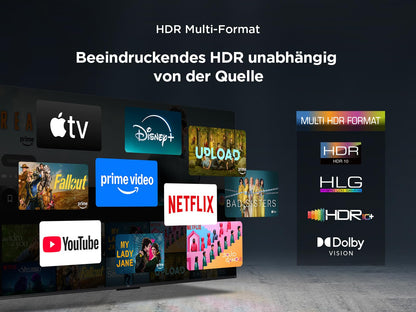 TCL 50T6C QLED 4K UHD Fire TV Smart Fernseher - 50 Zoll