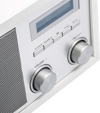 Blaupunkt Nostalgieradio RXD 180 DAB+ BT AUX IN - Weiss