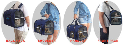 Multifunktion 6-in-1 Haustier-Rucksack – Für Tiere bis 46cm