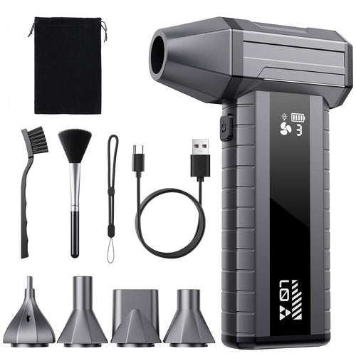 Nevoke W20B Elektrischer Air Duster, 200.000 U/min, 10500 mAh Akku