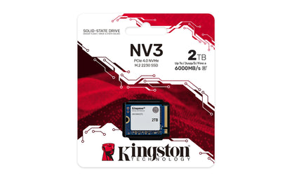 Kingston NV3 NVMe PCIe 4.0 Interne SSD – 2TB M.2