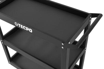 TECPO Werkzeugwagen Rollwagen 3 Ladeflächen – 300 kg Tragkraft