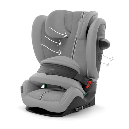 Cybex Gold Pallas G3 i-Size Plus Kindersitz, Stone Grey