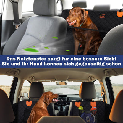 JOEJOY Hundedecke Auto Rückbank – Harte Unterseite