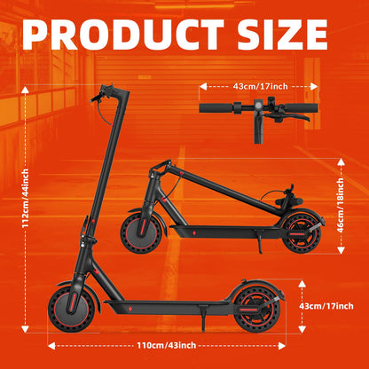 Elektroroller 8.5 Zoll – Strassenzulassung 10.4 Ah
