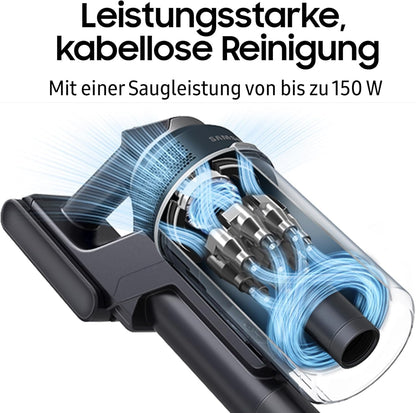Samsung Jet 65 PetPRO Akku-Staubsauger mit Tierhaarbürste, Silber