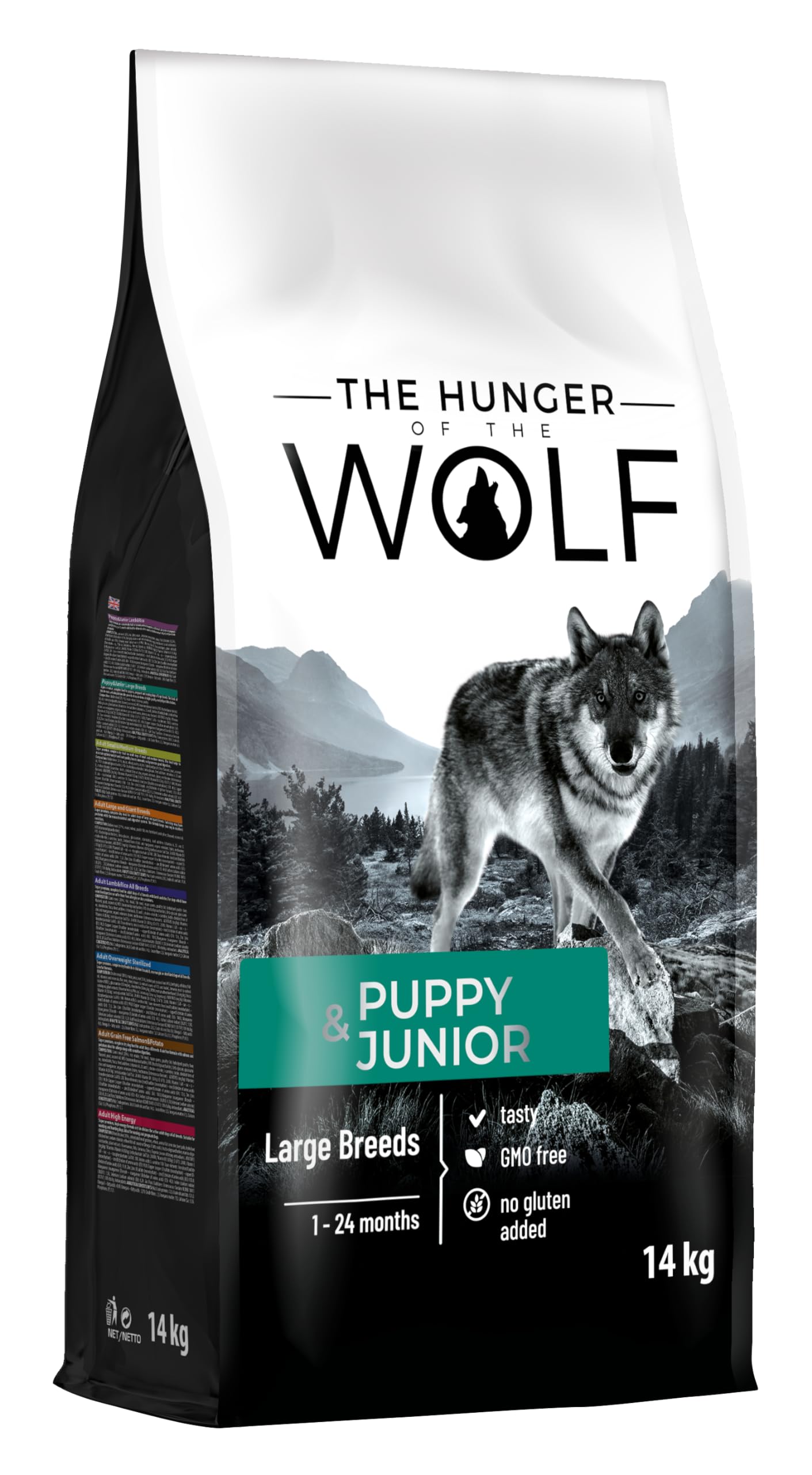 The Hunger of the Wolf Trockenfutter für Welpen grosser Rassen, 14 kg