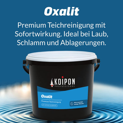 KOIPON Oxalit Teichschlammentferner für Teich Reinigung 5 kg