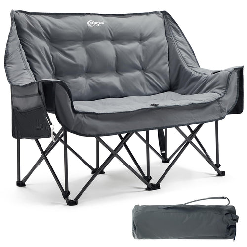 Portal Campingsofa 2 Personen faltbar – Dick gepolstert