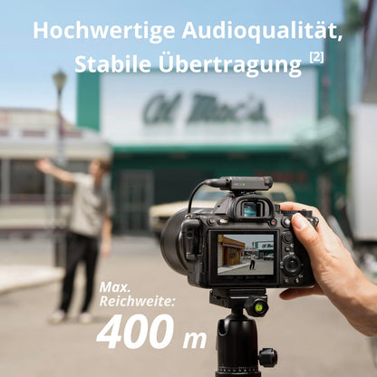 DJI Mic Mini Kabelloses Lavaliermikrofon, 2 Sender + 1 Empfänger
