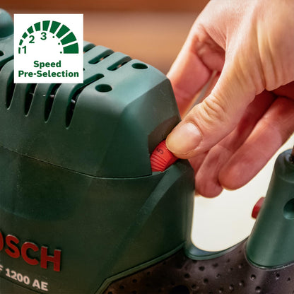 Bosch POF 1200 AE Oberfräse - 1200W, variable Drehzahl