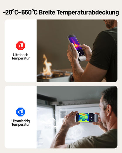 TOPDON TC002C Duo Wärmebildkamera - Android iPhone USB-C