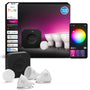 Philips Hue Starter Kit Bridge Pro + 3 GU10 LED Spots + Smart Button