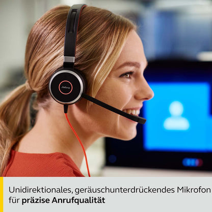 Jabra Evolve 40 MS Mono Headset - Teams USB-C Schwarz