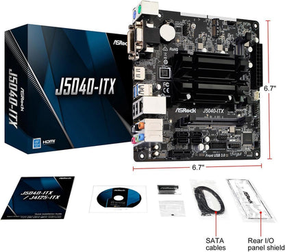 ASRock J5040-ITX Mini-ITX Mainboard mit Intel J5040 CPU