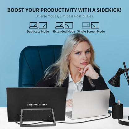 FlexiView 18.5 Zoll Mobiler Monitor 120Hz FHD – Ultra Slim