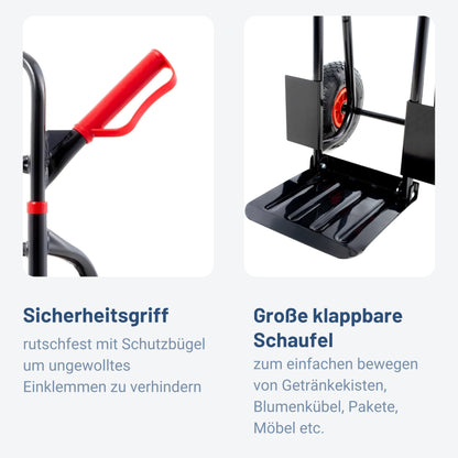 Pallit Diablo-F Sackkarre klappbar 200 kg Luftreifen