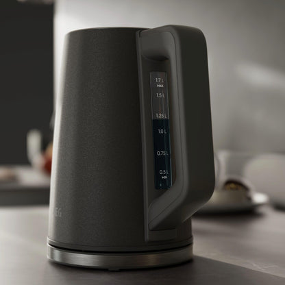 AEG Deli 5 K5-1-6AN Wasserkocher - Anthrazit, 1.7L, 5 Temp.stufen