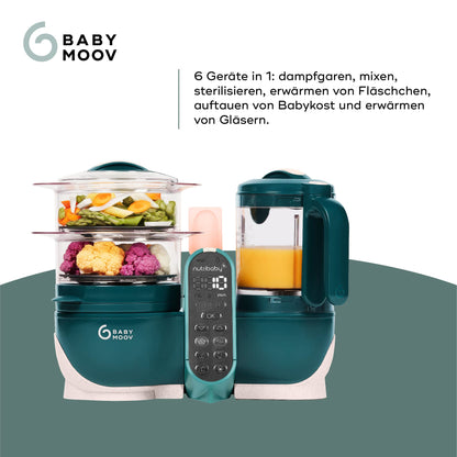 Babymoov Nutribaby Plus Babynahrungszubereiter - Opal Green