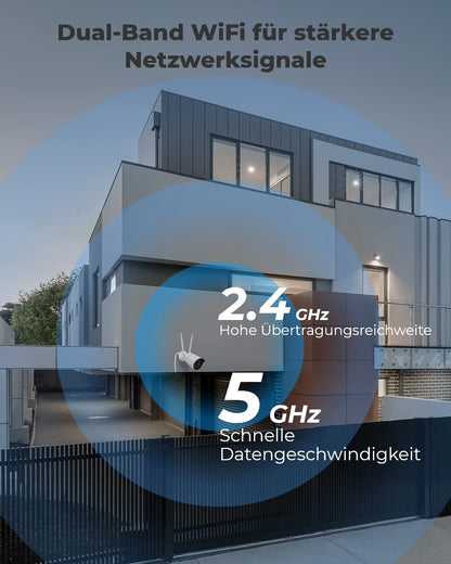 Reolink RLC-510WA WLAN Überwachungskamera 5MP mit Nachtsicht IP67
