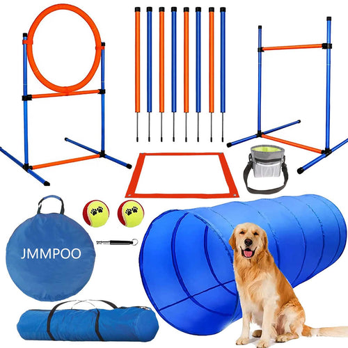 JMMPOO Agility Set Hundetraining – 65-teilige Ausrüstung