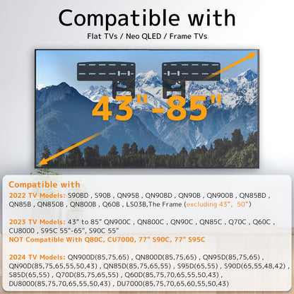 Samsung Ultra Slim TV Wandhalterung (43-85 Zoll 2021)