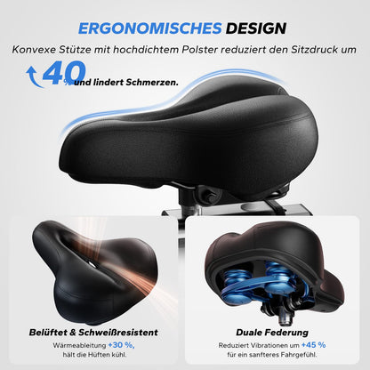 MERACH Heimtrainer Fahrrad – Magnetischer Widerstand & App