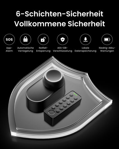 SwitchBot WLAN Smart Lock Ultra mit Touchscreen-Tastatur