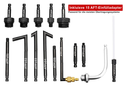 otgerlensker Manueller Öleinfüller Getriebeölpumpe 6L - 15 Adapter