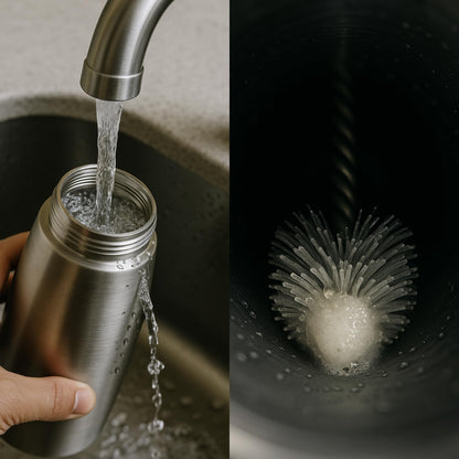 Thiru Sahnespender Edelstahl 500ml – Mit Toolbox & Tüllen
