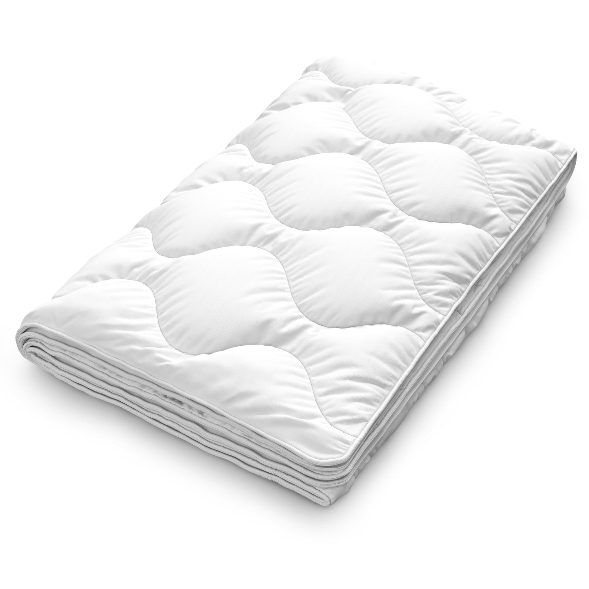 Siebenschläfer Sommerdecke 200x220 cm – dünne, leichte Bettdecke für warme Sommernächte
