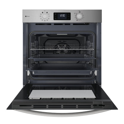 Privileg PBA2S85HU1I Einbau-Backofen mit Heissluft, 71 l, Schwarzglas