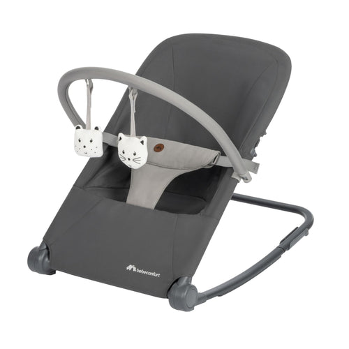 Bebeconfort Aster Babywippe mit Spielbogen, 0–2 Jahre, Tinted Graphite