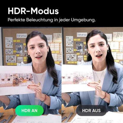 Insta360 Link PTZ 4K Webcam mit KI-Tracking und 1/2"-Sensor