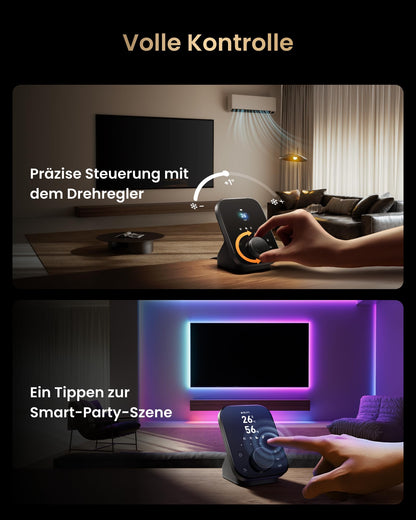 SwitchBot Hub 3 Smart Home Hub mit Matter, IR & Thermo/Hygro